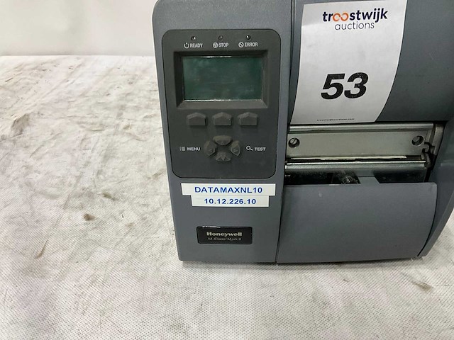 Honeywell - m-class mark ii - labelprinter - afbeelding 3 van  11