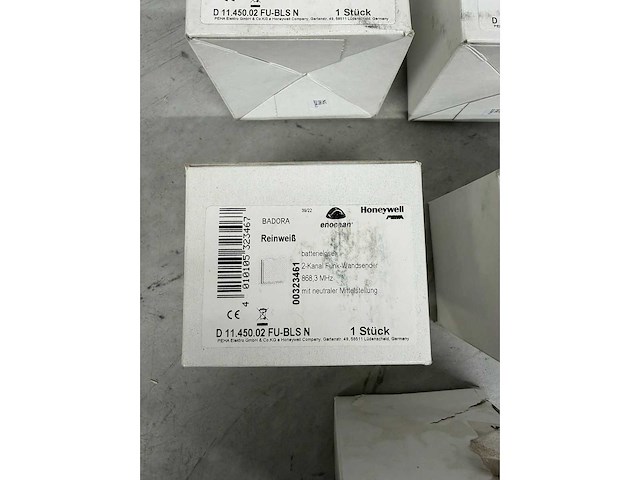 Honeywell - peha easyclick pro 00323461 - wandzender 2-kanalen wit ral 9010 (5x) - afbeelding 1 van  1