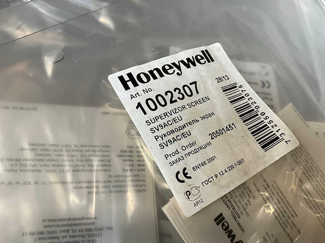 Honeywell - sv9ac - veiligheidsvizier / gelaatsbescherming - partij veiligheidsscherm - afbeelding 4 van  5