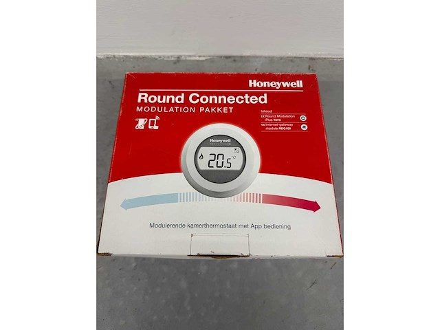 Honeywell - y87c2004 - home round kamerthermostaat connected modulation - afbeelding 2 van  4