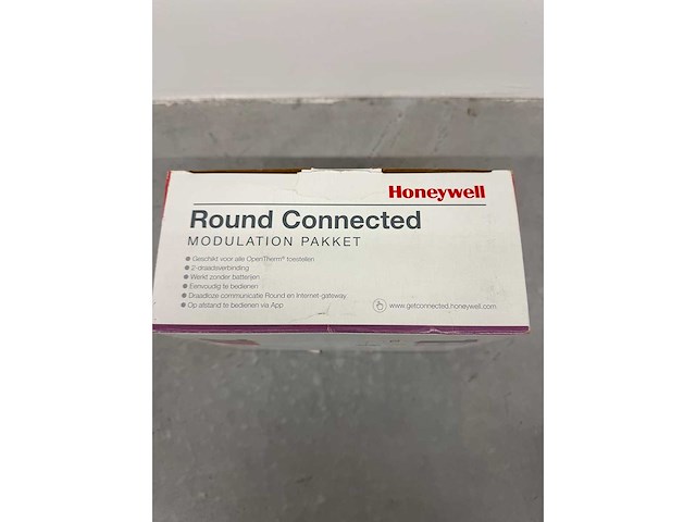Honeywell - y87c2004 - home round kamerthermostaat connected modulation - afbeelding 3 van  4