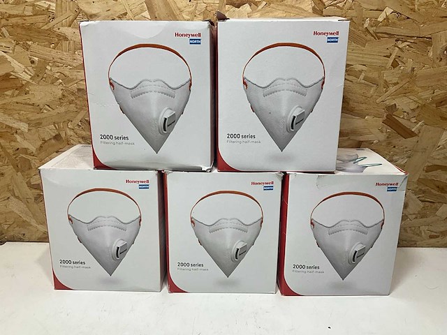 Honeywell 2211 vouwmasker ffp2 met ventiel (100x) - afbeelding 1 van  4