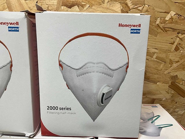 Honeywell 2211 vouwmasker ffp2 met ventiel (100x) - afbeelding 2 van  4