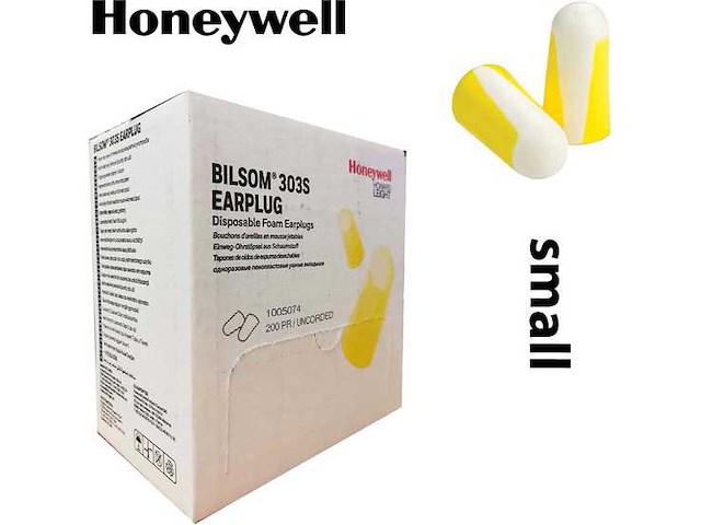 Honeywell bilsom 303 - small oordoppen (1600x) - afbeelding 1 van  3