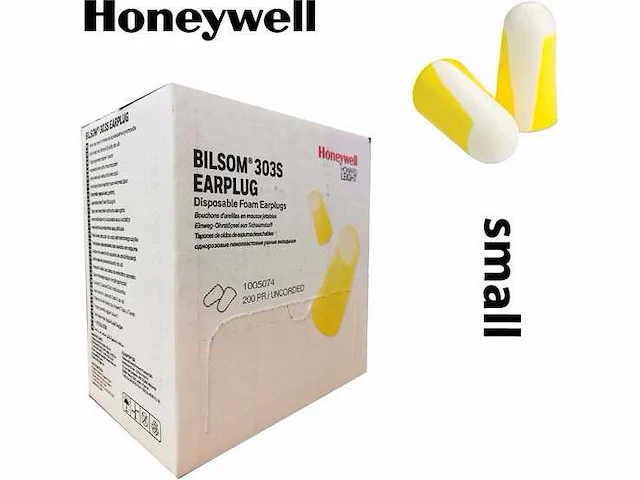 Honeywell bilsom 303 - small oordoppen (1600x) - afbeelding 3 van  5