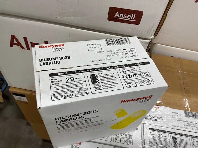 Honeywell bilsom 303 - small oordoppen (1600x) - afbeelding 1 van  5