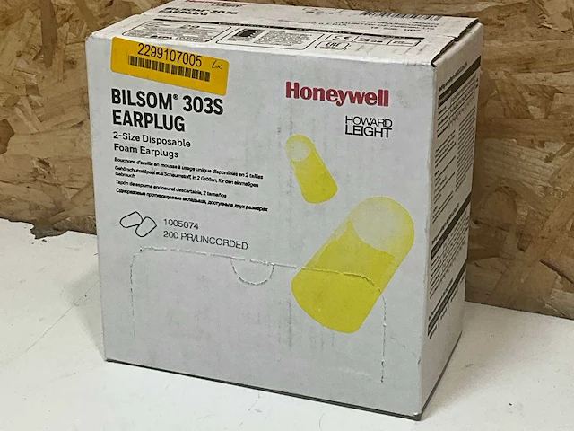Honeywell bilsom 303s oorplug (200x) - afbeelding 1 van  3