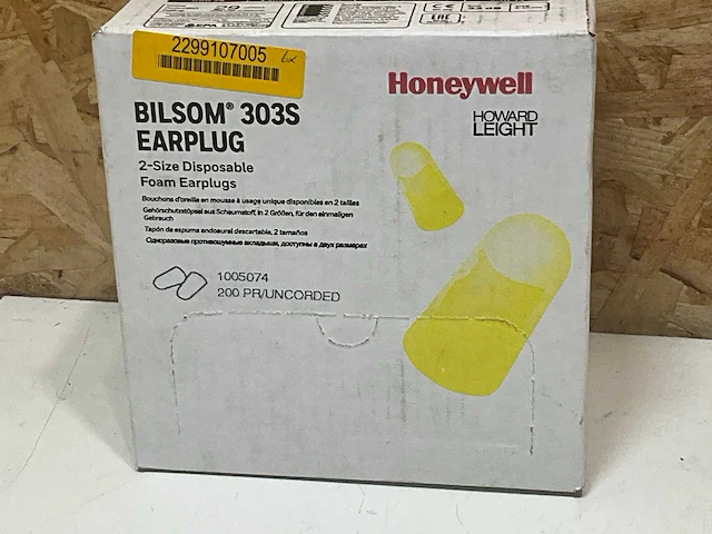 Honeywell bilsom 303s oorplug (200x) - afbeelding 2 van  3