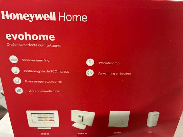 Honeywell evohome wi-fi 5 zone hr91 radiatorpakket - afbeelding 5 van  5