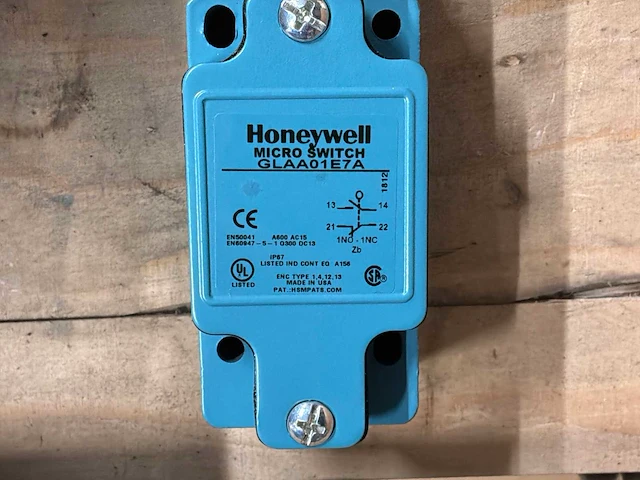 Honeywell glaa01e7a micro switch (6x) - afbeelding 3 van  4