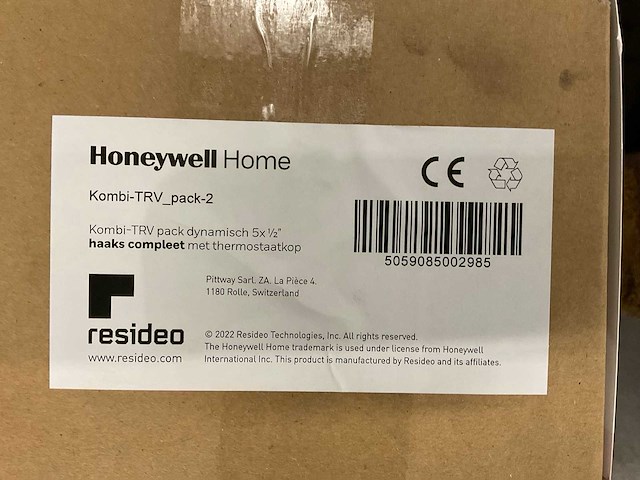 Honeywell home - thermostaatventiel met knop (30x) - afbeelding 3 van  5