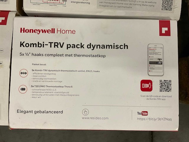 Honeywell home - thermostaatventiel met knop (30x) - afbeelding 4 van  5