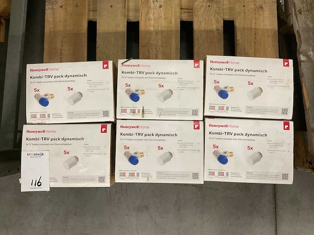 Honeywell home - thermostaatventiel met knop (30x) - afbeelding 5 van  5