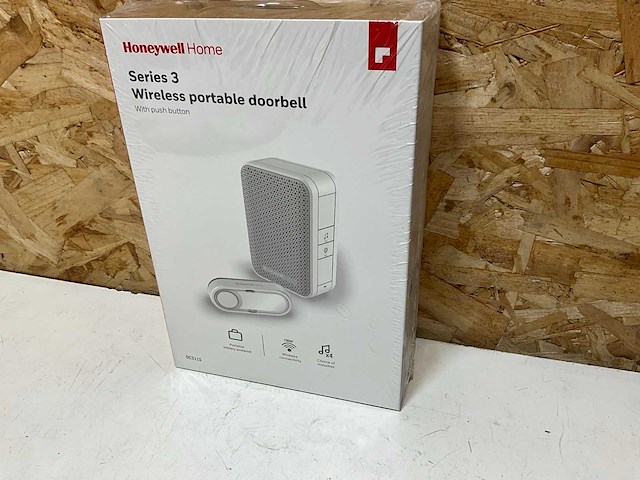 Honeywell home 3 draadloze deurbel (6x) - afbeelding 1 van  4