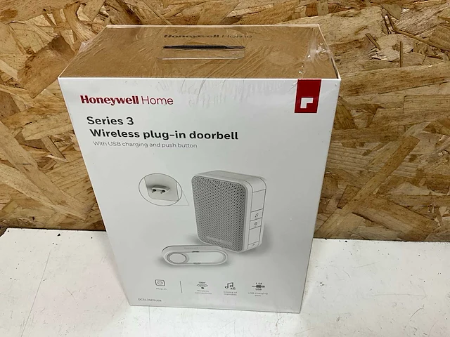 Honeywell home series 3 draadloze plug in deurbel - afbeelding 4 van  5