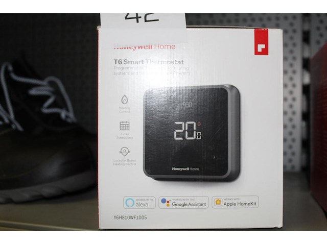 Honeywell home t6 smart thermostat - afbeelding 1 van  2