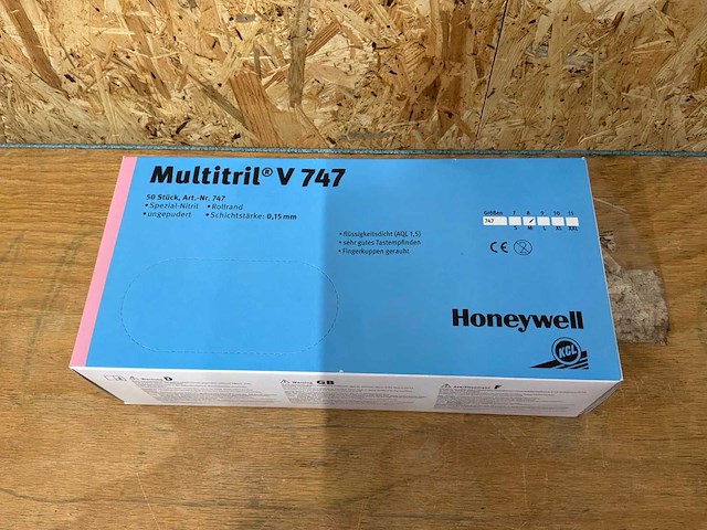 Honeywell multitril v747 handschoenen (500x) - afbeelding 3 van  5