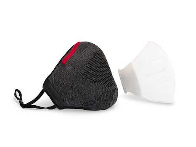 Honeywell north lm-500-wf textielmondkapje met vervangbaar filter (25x) - afbeelding 1 van  5