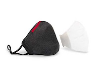 Honeywell north lm-500-wf textielmondkapje met vervangbaar filter (25x) - afbeelding 1 van  5