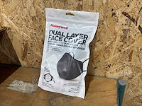 Honeywell north lm-500-wf textielmondkapje met vervangbaar filter (25x) - afbeelding 3 van  5