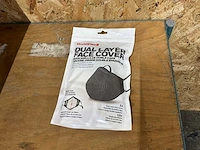 Honeywell north lm-500-wf textielmondkapje met vervangbaar filter (25x) - afbeelding 2 van  5