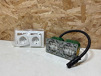 Honeywell socketline-flex wandcontactdoos inbouw (11x) - afbeelding 1 van  7