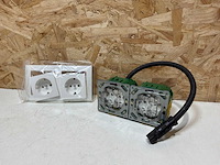 Honeywell socketline-flex wandcontactdoos inbouw (11x) - afbeelding 2 van  7