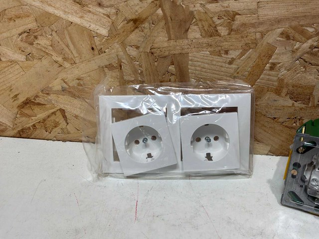 Honeywell socketline-flex wandcontactdoos inbouw (11x) - afbeelding 3 van  7