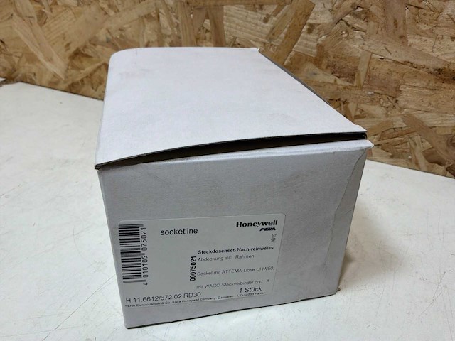 Honeywell socketline-flex wandcontactdoos inbouw (11x) - afbeelding 7 van  7