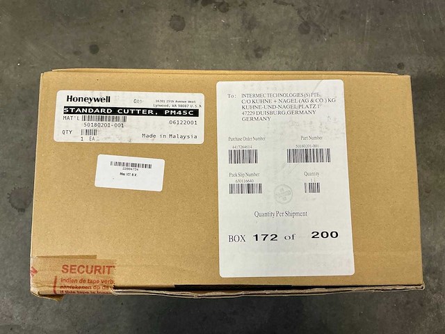 Honeywell standard cutter pm45c - afbeelding 3 van  3