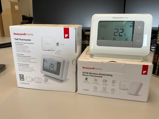 Honeywell t4r / dt4r thermostaat (2x) - afbeelding 2 van  4