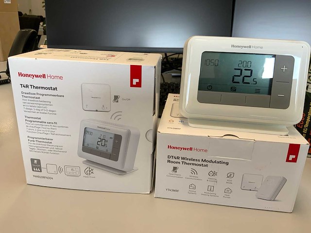 Honeywell t4r / dt4r thermostaat (2x) - afbeelding 4 van  4