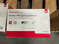 Honeywell thermostaatkraan hor. haaks + thermostaatknop (30x) - afbeelding 3 van  5