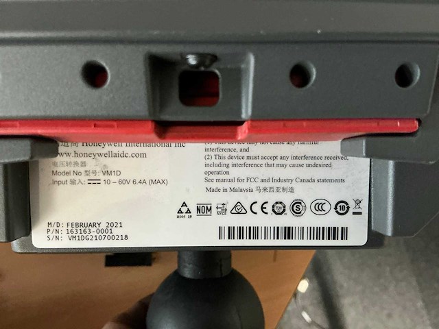 Honeywell thor vm1a vehicle terminal (3x) - afbeelding 3 van  8