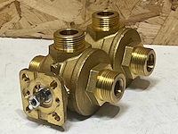 Honeywell vbg6-20hf klephuis 6weg ventiel, dn20 n16 platte zittingen, buitendraad - afbeelding 3 van  6