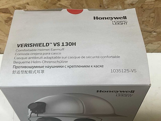 Honeywell verishield vs 130h oorkap met helmbevestiging (4x) - afbeelding 4 van  6