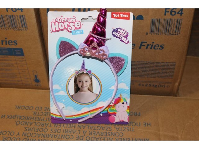 Hoofd band unicorn 2 stuks in dss 15 - afbeelding 2 van  3
