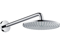 Hoofddouche 24cm met douchearm wand chroom hansgrohe, raindance air 27474000 - afbeelding 1 van  4