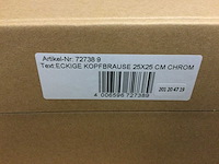 Hoofddouche vierkant 25x25 cm (3x) - afbeelding 4 van  4