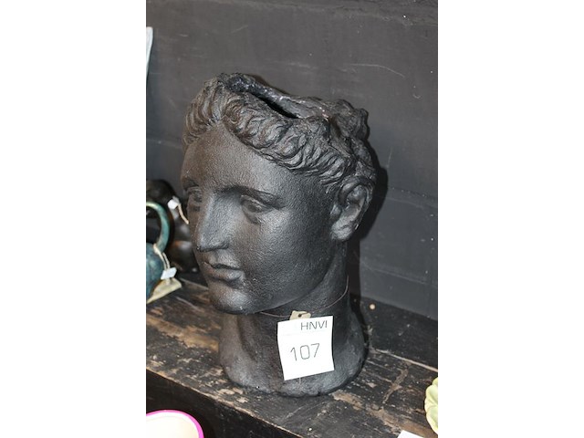 Hoofdvaas hoogte ca. 40 cm. - afbeelding 2 van  2