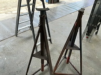 Hoog model assteun (2x) - afbeelding 1 van  1