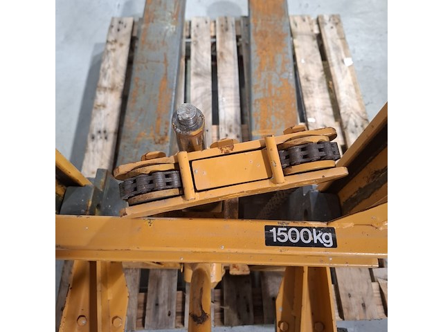 Hoogheffende palletwagen, m 38-1500.2, 1994 - afbeelding 3 van  11