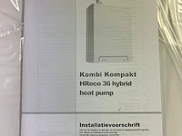 Hoogrendement cv-combiketel intergas, hreco 36 hybrid heat pump - afbeelding 3 van  5