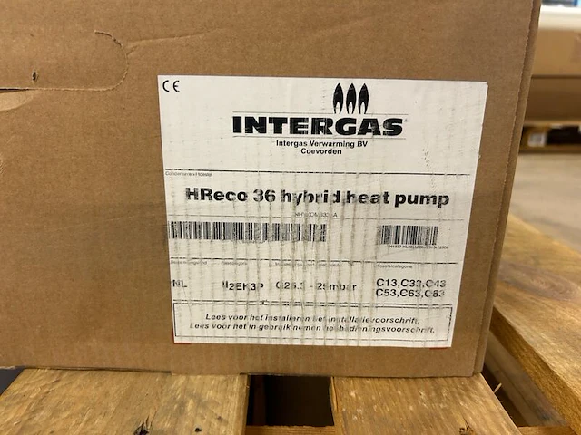 Hoogrendement cv-combiketel intergas, hreco 36 hybrid heat pump - afbeelding 5 van  5