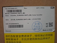 Hoogspannings omvormer huawei, sun2000-36 ktl-m3 - afbeelding 3 van  3