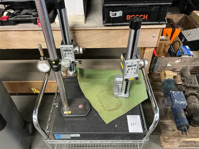 Hoogtemeter met vlaktafel (3x) - afbeelding 2 van  7