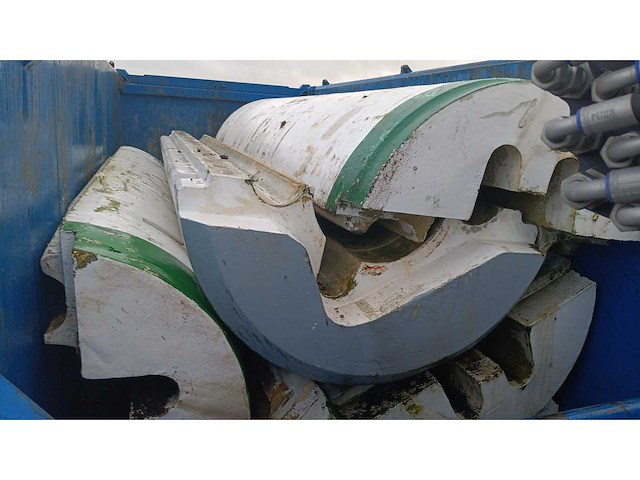 Hoogwaardige offshore / ponton, baggerpijpen, drijvers (16x) - afbeelding 5 van  15