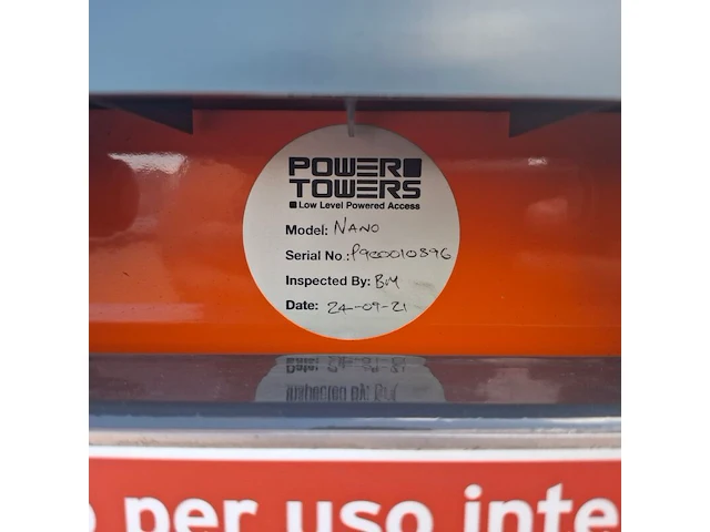 Hoogwerker, jlg power towers, nano, 2021 - afbeelding 2 van  18