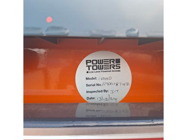 Hoogwerker, jlg power towers, nano, 2023 - afbeelding 17 van  18
