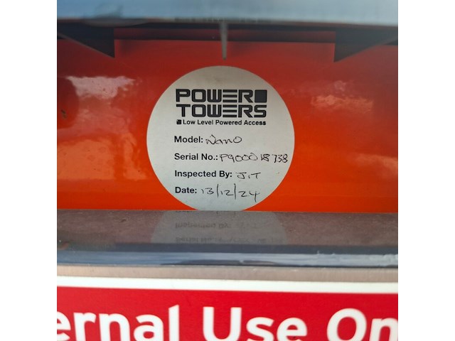 Hoogwerker, jlg power towers, nano, 2023 - afbeelding 4 van  17